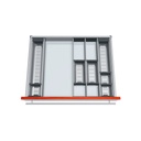 ORGANIZADOR PARA PIEZAS PEQUEÑAS ORGA-LINE PARA CAJÓN CUBERTERO TANDEMBOX, CON ANCHO DE 800 MM