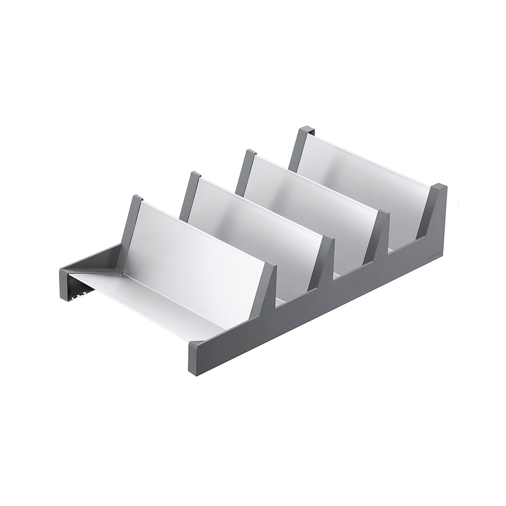 [mag:7130] ESPECIERO BLUM AMBIA-LINE DE ACERO INOXIDABLE PARA ORGANIZACIÓN DE CAJONES DE COCINA