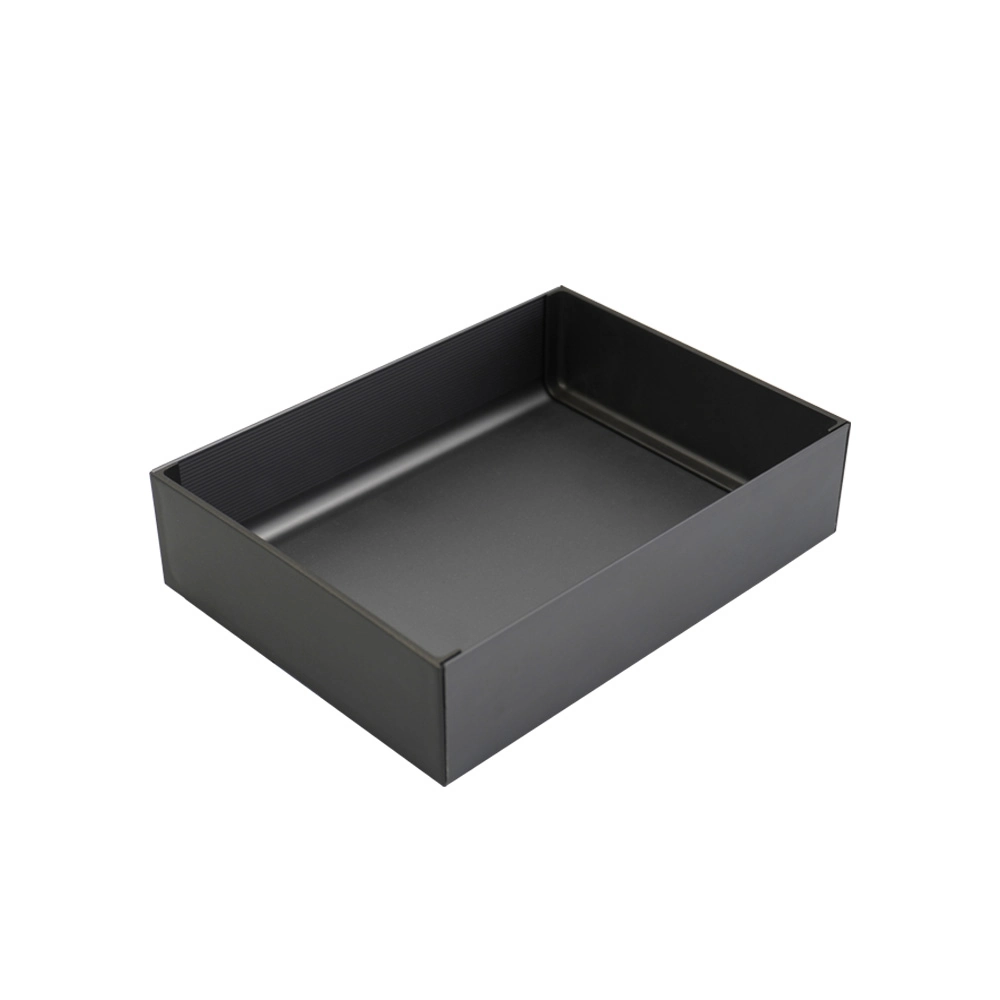 [mag:19032] CAJA ORGANIZADORA REVEAL SENCILLO, 200MM X 150MM, ACABADO ALUMINIO ANODIZADO ANTRACITA