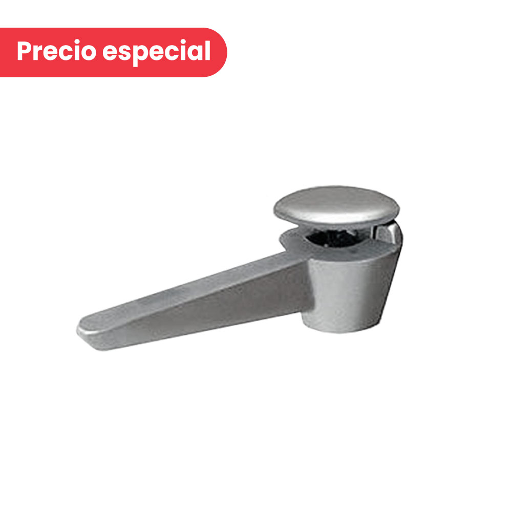 SOPORTE PARA ENTREPAÑO HARVEY, ACABADO PLATA