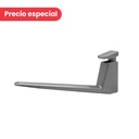 SOPORTE PARA ENTREPAÑO DE 135 MM, ACABADO PLATEADO