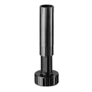 [327.178] PATA DE PVC PARA ZOCLO DE 15 CM, COLOR NEGRO