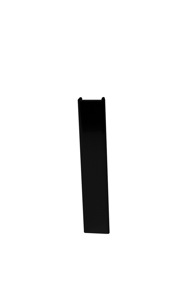[327.210] TAPA FINAL, ALTURA 100 MM, ACABADO NEGRO INGO