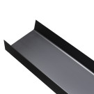 CAJA CON 4 PERFILES REVEAL SENCILLOS DE ALUMINIO PARA ORGANIZACIÓN DE CAJONES, LONG. 2100 MM, ACABADO ANTRACITA