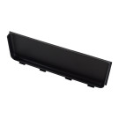 [321.623] TAPA FINAL PLÁSTICA PARA PERFIL REVEAL SENCILLO DE ALUMINIO, ACABADO ANTRACITA