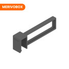 [ZC4U10F-01/OG] DIVISOR AMBIALINE MERIVOBOX PARA GALERÍA TRANSVERSAL, COLOR GRIS ORIÓN