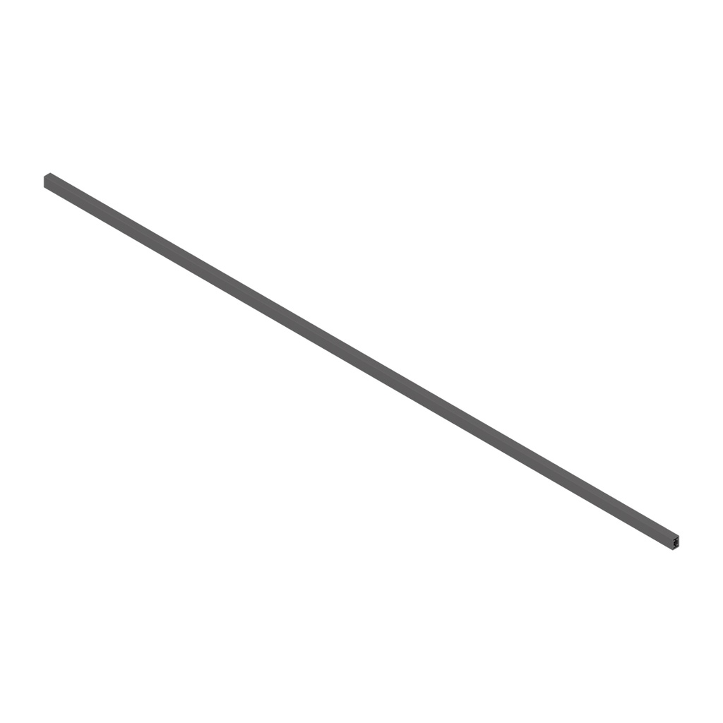 [ZR4.1059UBS] GALERÍA TRANSVERSAL PARA ORGANIZADOR CACEROLERO AMBIA-LINE PARA CAJÓN MERIVOBOX, CON 1059 MM DE LARGO PARA CORTAR A MEDIDA (Blanco seda)