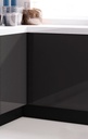 ZOCLO FUTURE PARA GABINETES DE COCINA, ACABADO NEGRO INGO