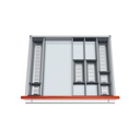 ORGANIZADOR PARA PIEZAS PEQUEÑAS ORGA-LINE PARA CAJÓN CUBERTERO TANDEMBOX, CON ANCHO DE 800 MM