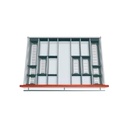 ORGANIZADOR PARA PIEZAS PEQUEÑAS ORGA-LINE PARA CAJÓN CUBERTERO TANDEMBOX, CON ANCHO DE 900 MM