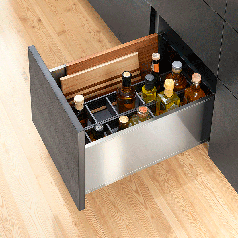 [mag:16422] ORGANIZADOR PARA BOTELLERO BLUM AMBIA-LINE PARA MARCO METÁLICO DE 100 MM