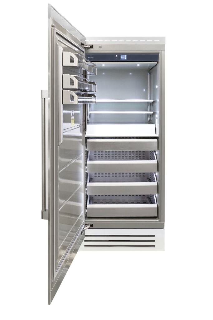 CONGELADOR COLUMNA BENESSI 36" DE ACERO PANEL LH