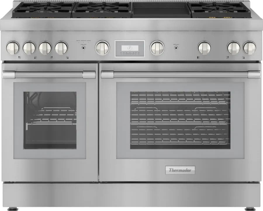 [P-PRD486WDHU] COCINA DUAL THERMADOR PRO HARMONY 48 PULGADAS GRIDDLE 6 QUEMADORES