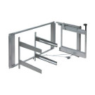 [322.160] MAGIC CORNER COMFORT DERECHO. PARA ANCHOS DE MUEBLE DE 962-1171, ACABADO GRIS.
