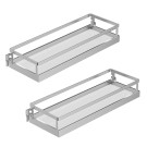ENTREPAÑOS STYLE PARA TANDEM III SIDE DE 600 MM, CROMO BLANCO
