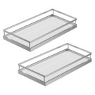 [322.640] ENTREPAÑOS STYLE INTERNOS PARA TANDEM III DE 500 MM, CROMO BLANCO