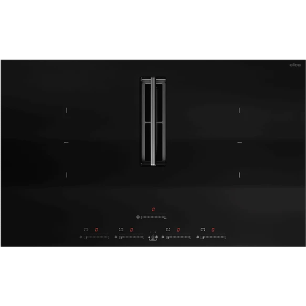 PARRILLA DE INDUCCIÓN ELICA NIKOLATESLA FLUX NEGRA 4 ZONAS