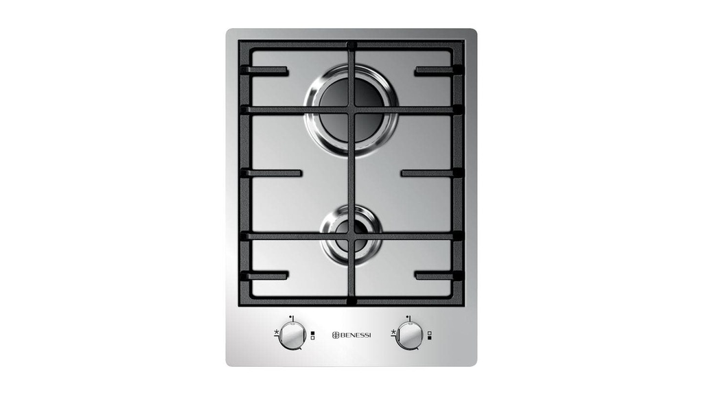 [BKA2GB] MÓDULO DE GAS BENESSI BKA2GB DE 2 QUEMADORES CONVERTIBLE A GAS NATURAL Y LP