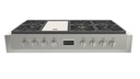 PARRILLA EMPOTRABLE A GAS BENESSI 48" PROFESIONAL 6 QUEMADORES Y PLANCHA