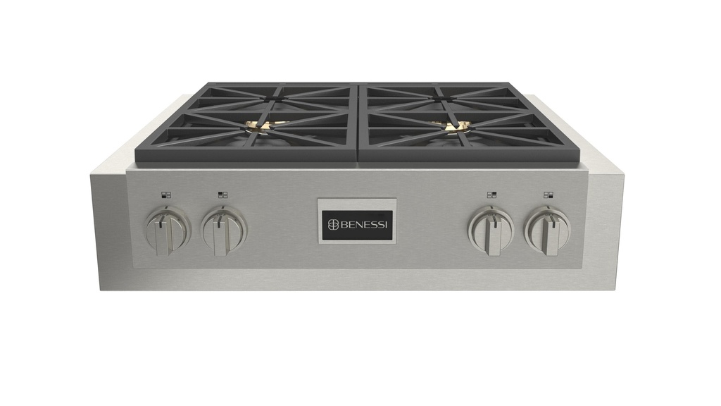 [BKRT30PRO] PARRILLA EMPOTRABLE A GAS BENESST BKRT30PRO DE 30 PULGADAS PARA COCINAS MODERNAS