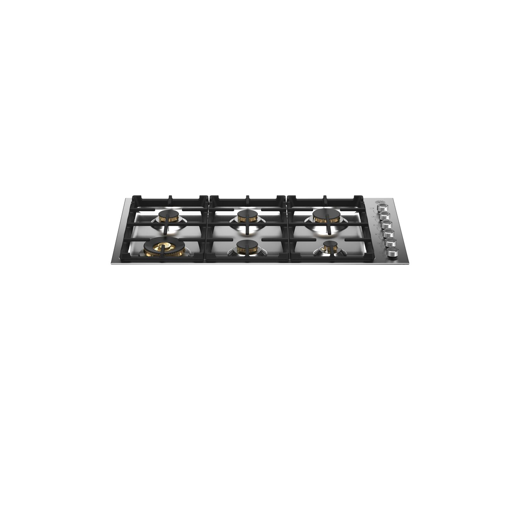 PARRILLA EMPOTRABLE PROFESIONAL BERTAZZONI 36 PULGADAS GAS NATURAL 6 ZONAS