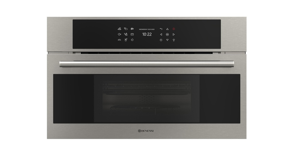 [BKCMSS30MAST] MICROONDAS COMBINADO BENESSI 30" ACERO INOXIDABLE 220V ELÉCTRICO