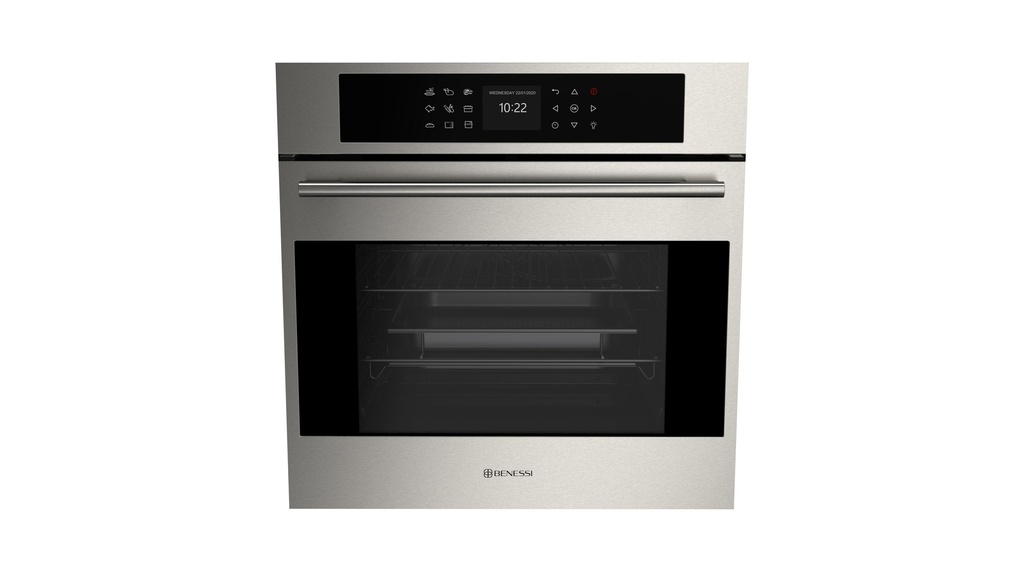 [BKSOSS24MAST] HORNO DE VAPOR BENESSI DE 60 CM PARA COCINA MODERNA