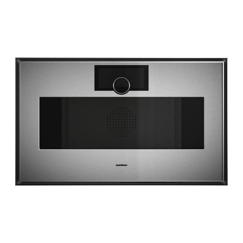 [GS481720] HORNO COMBI VAPOR GAGGENAU 30" SERIE EXPRESSIVE BISAGRA IZQUIERDA PLUMBED