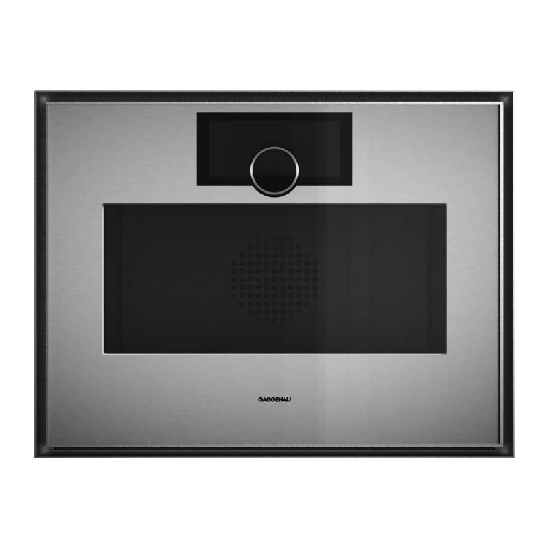 [GM451720] HORNO MICROONDAS COMBINADO 24" GAGGENAU SERIE EXPRESSIVE BISAGRA IZQUIERDA