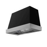 CAMPANA EXTRACTORA ELICA TORINO 48" CONVERTIBLE – NEGRO, 120V