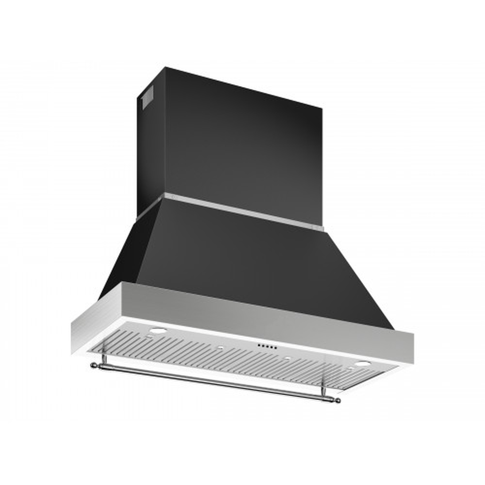 [KC48HERTNE] CAMPANA EXTRACTORA DE PARED BERTAZZONI 48 PULGADAS NEGRA