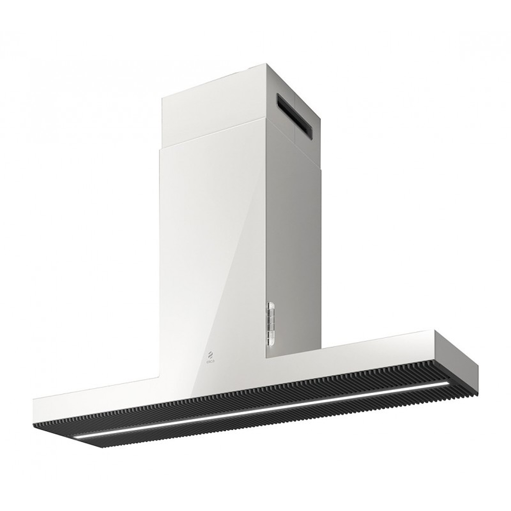 CAMPANA DE ISLA ELICA HAIKU BLANCA 120CM CONVERTIBLE 600 CFM