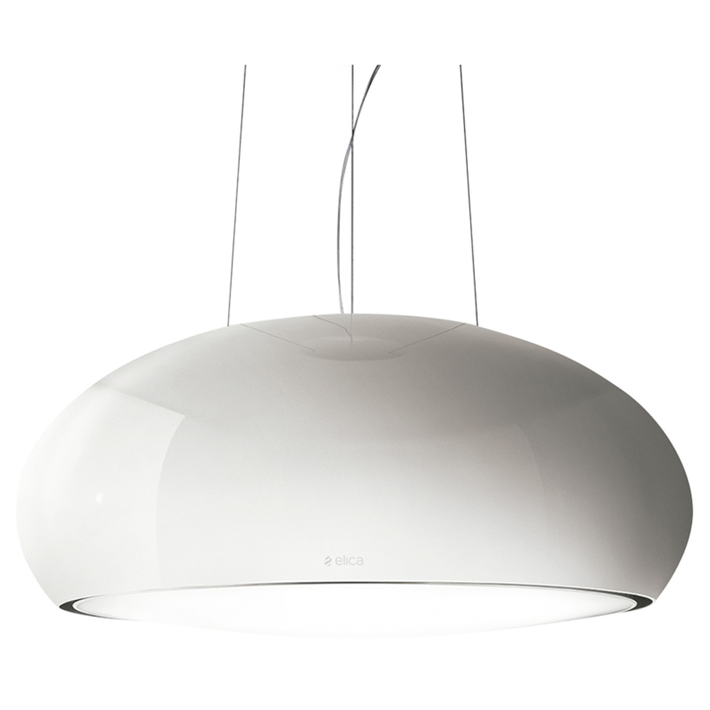 CAMPANA DE ISLA ELICA RECIRCULANTE BLANCO MATE 80CM