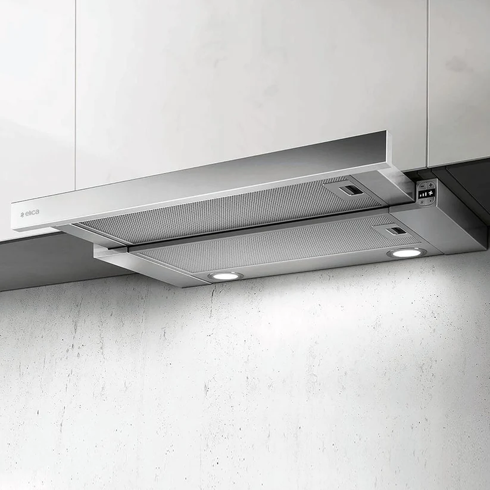 [PRF0159311] CAMPANA DECORATIVA ELICA TT26 ACERO INOXIDABLE 90CM CONVERTIBLE 400 CFM