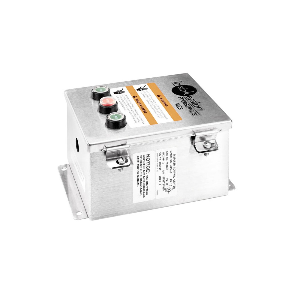 [14368A] INTERRUPTOR DE REVERSIÓN MANUAL INSINKERATOR MRS-7A 220V PARA TRITURADORES