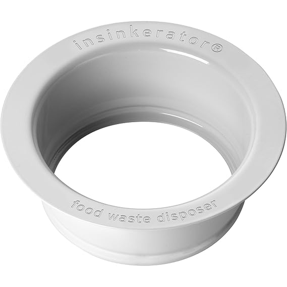 [FLG-WH] BRIDA DE FREGADERO BLANCA PARA TRITURADORES INSINKERATOR