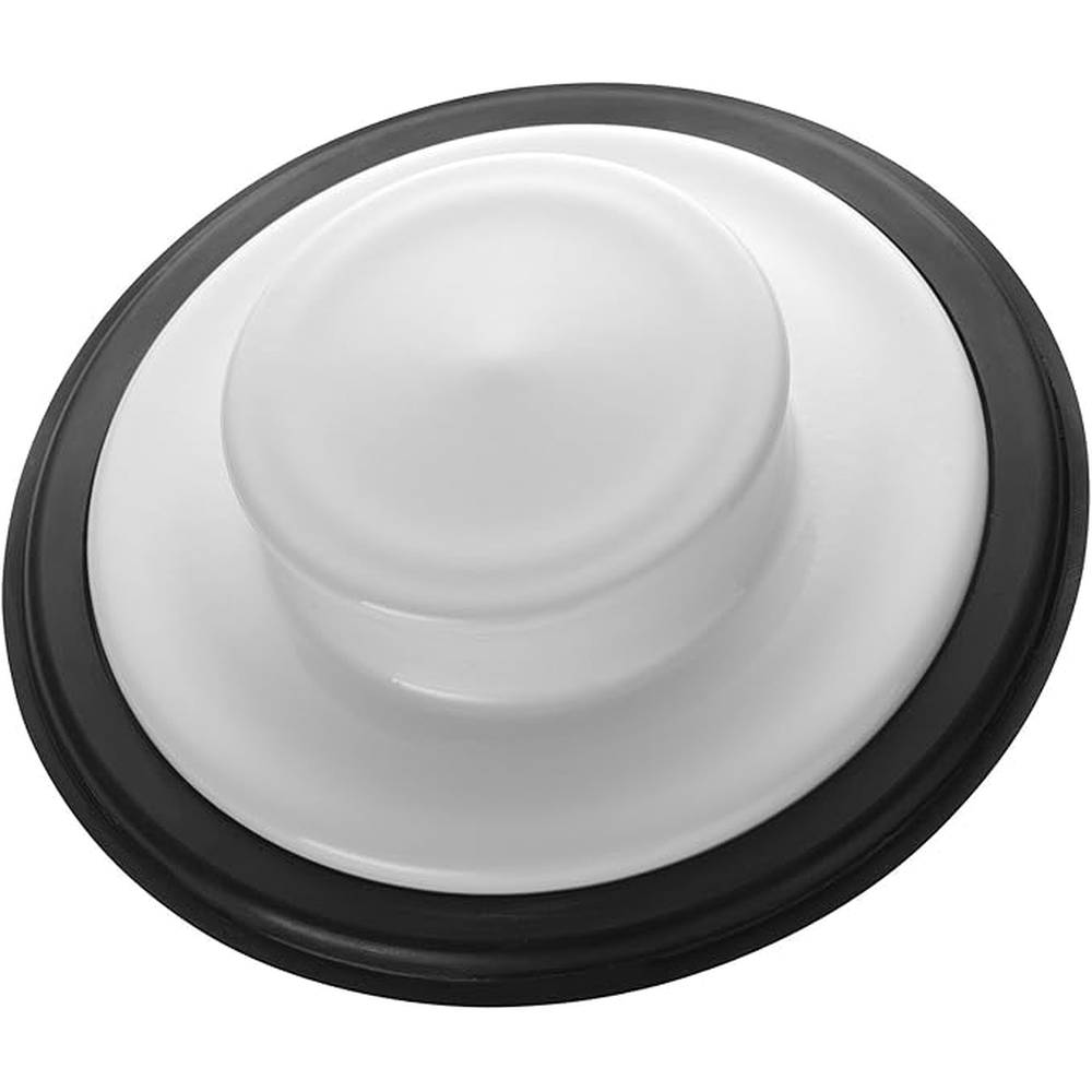 [STP-WH] TAPÓN ACERO INOXIDABLE BLANCO CANASTA PARA TARJA INSINKERATOR