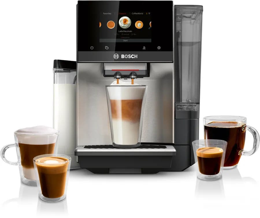 [TQU60703] CAFETERA AUTOMÁTICA BOSCH VEROCAFE SERIE 800 DE ACERO INOXIDABLE CON TANQUE DESMONTABLE