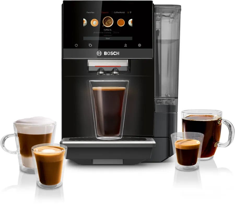 [TPU60309] CAFETERA AUTOMÁTICA BOSCH VEROCAFE SERIE 800 EN COLOR NEGRO PIANO CON TANQUE DESMONTABLE
