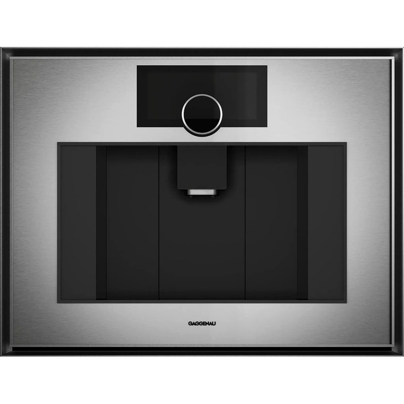 [GC451720] CAFETERA GAGGENAU 24" EXPRESIVA, BISAGRA IZQUIERDA, TANQUE DE AGUA