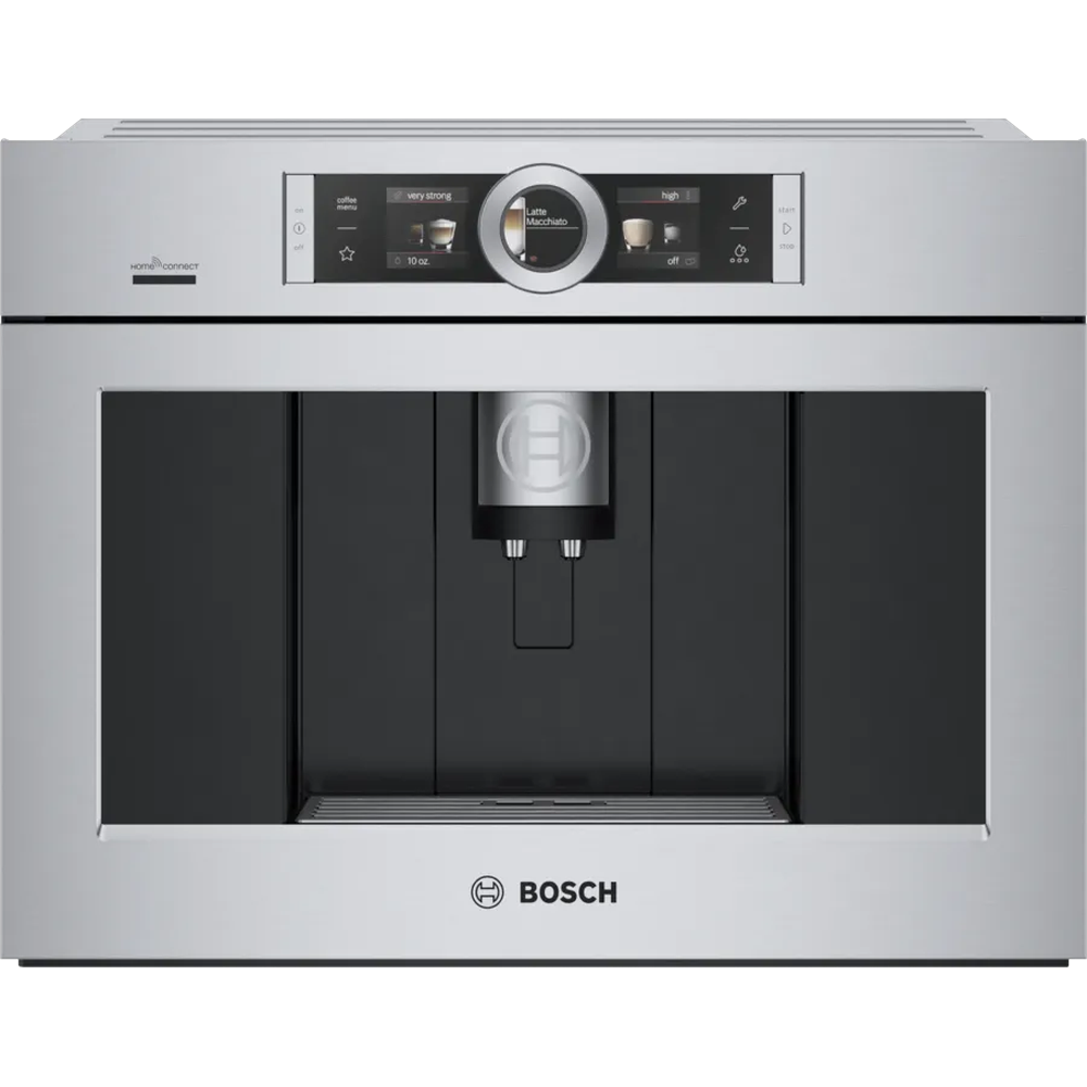 CAFETERA EMPOTRABLE BOSCH CON HOME CONNECT Y TANQUE - NEGRO