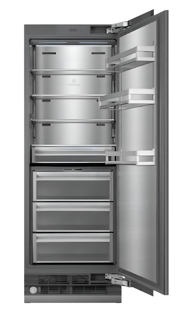 [BKR30P] BENESSI REFRIGERADOR PANELABLE 30 PULGADAS CON DISPENSADOR DE AGUA Y INTERIOR DE ACERO INOXIDABLE