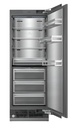 BENESSI REFRIGERADOR PANELABLE 30 PULGADAS CON DISPENSADOR DE AGUA Y INTERIOR DE ACERO INOXIDABLE