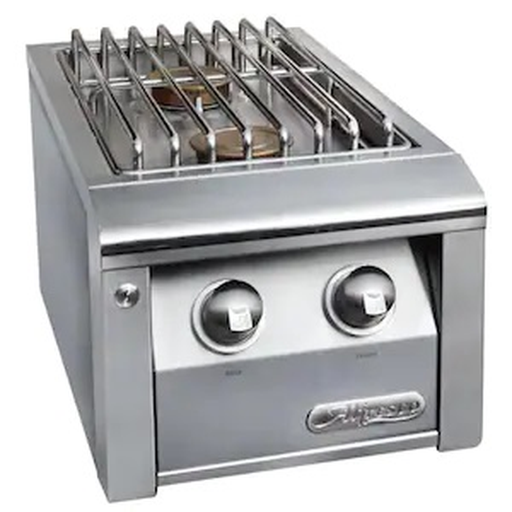 PARRILLA A GAS DE EMPOTRAR DE 14" CON 2 QUEMADORES