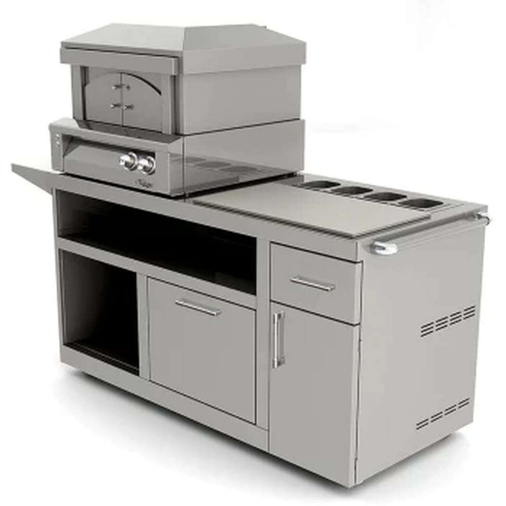 CARRO PARA HORNO DE PIZZA DE 30" DELUXE