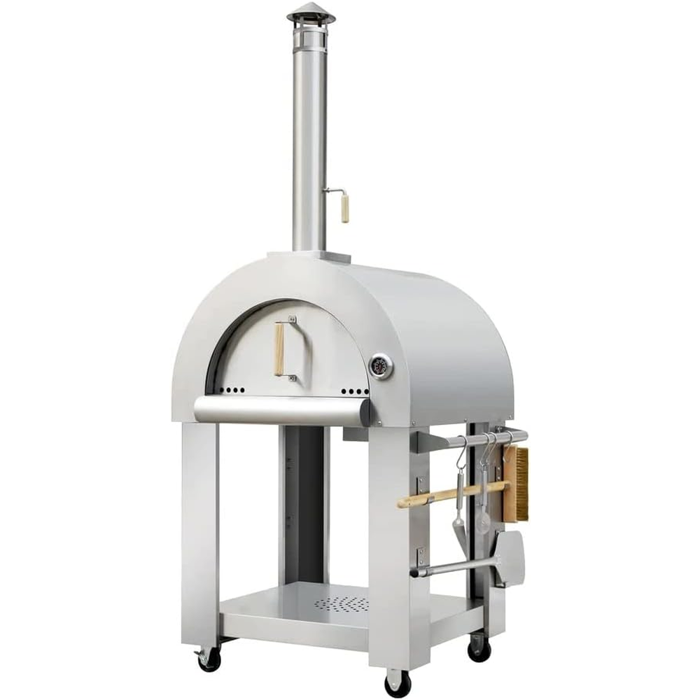 HORNO DE PIZZA THOR DE 36 PULGADAS CROMADO