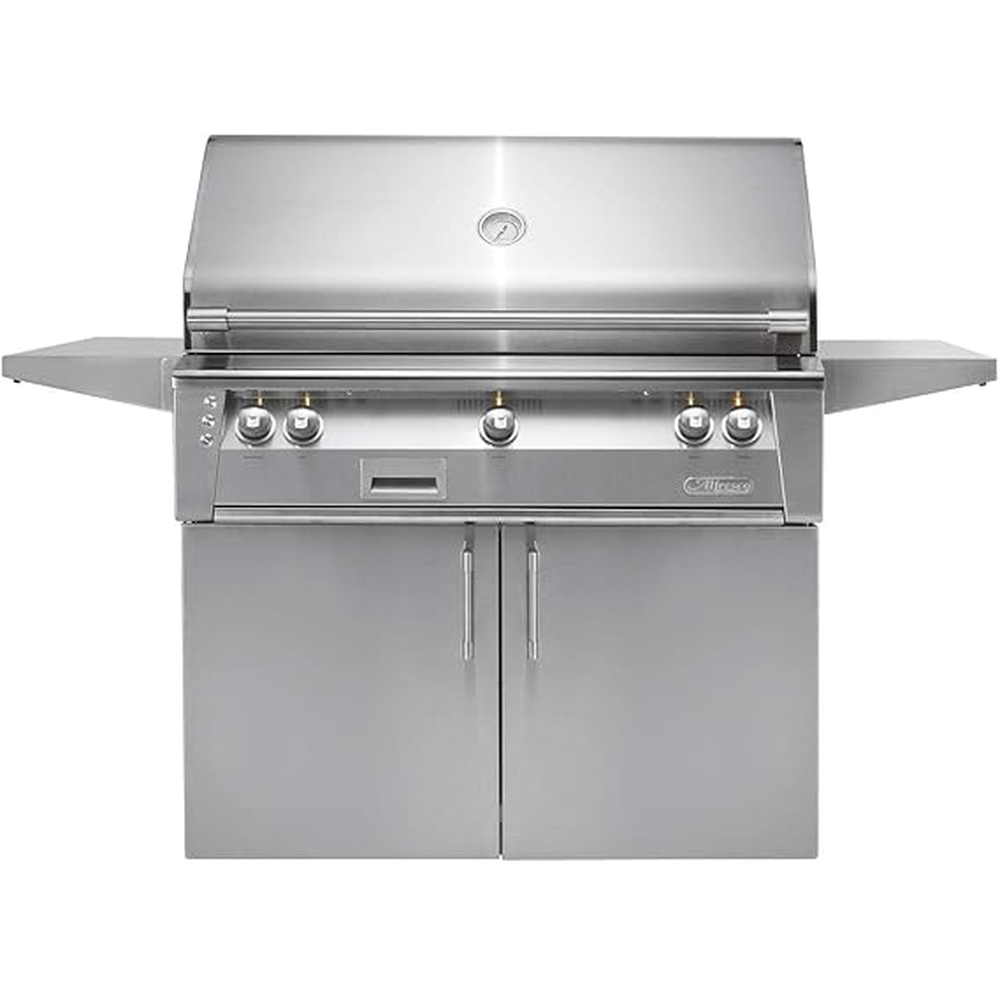ASADOR EMPOTRABLE A GAS NATURAL DE 42" CON CARRITO