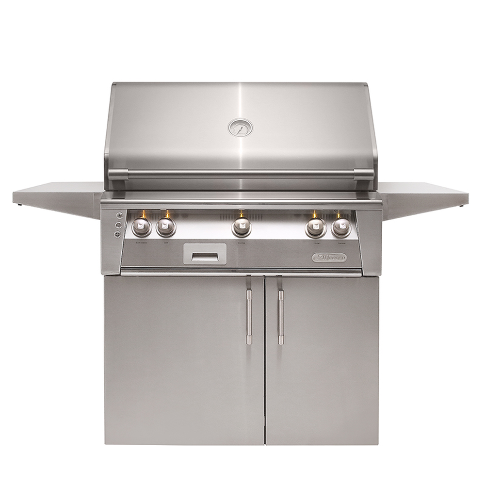 [ALXE36SZCLP] PARRILLA DE ASADOR EMPOTRABLE DE 3 ZONAS A GAS LP DE 36"