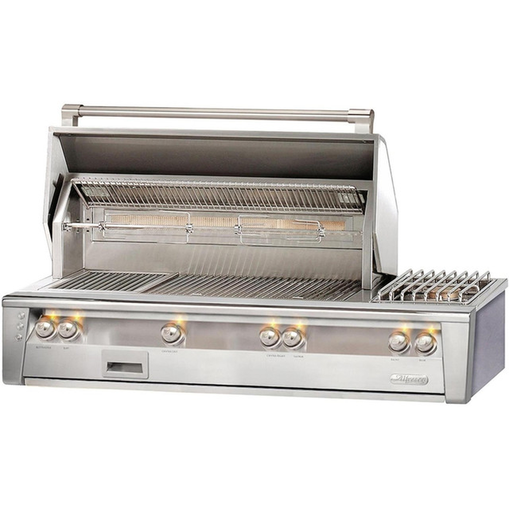[ALXE56SZLP] ASADOR EMPOTRABLE A GAS LP DE 56" CON DOBLE QUEMADOR LATERAL