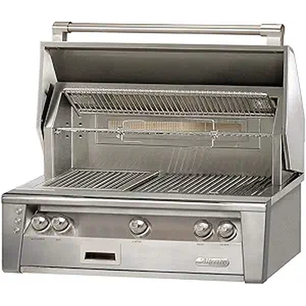 [ALXE36LP] ASADOR EMPOTRABLE A GAS LP DE 36" DE ACABO CEPILLADO CON 3 ZONAS DE COCCIÓN